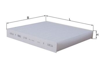 Polen Filtresi  MAHLE LA 424  1609998680 6447ZX 6447ZY 6479E9 6000606985 7803A004 7803A109 7803A112 F7803A004 MZ690961 TS200001