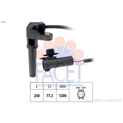 Krank Sensörü  FACET 9.0617