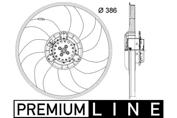 Radyatör Fan ve Motoru  MAHLE CFF 399 000P