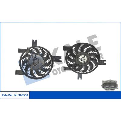 Radyatör Fan ve Motoru  KALE 360550