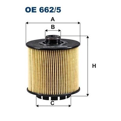 Yağ Filtresi  Volvo XC40 (2017->)  FILTRON OE 662/5