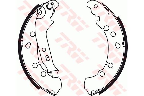 Fren Pabuçlu Balata Arka Toyota Yaris (KSP9/SCP9/NLP9)(2006->)  HATTAT 3031521
