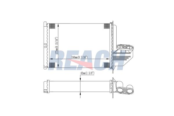 Kalorifer Radyatörü  ORİS KBM004026