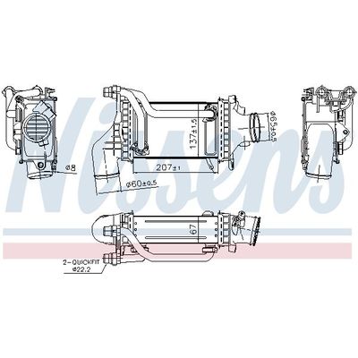 Turbo Şarj  NISSENS 961455