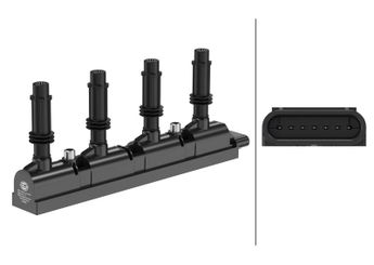 Ateşleme Bobini  HELLA 5DA 358 000-341  25195107 1208123 55579072 1208096 25198623 55577898 55575499 9463264180 134048 2504048 1208092 1208093 55573735