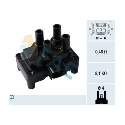 Ateşleme Bobini  Ford Ka (CCQ)(09.1996->)  MARGO 2835003