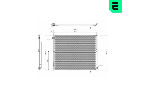 Klima Radyatörü  Toyota Land Cruiser (J12)(2003->)  ERA 667465