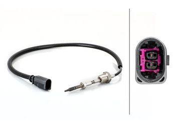 Egzoz Sıcaklık Sensörü  HELLA 6PT 014 494-591  59906088AK 059906088AK 059 906 088 AK 59906088AT 059906088AT 135517 2505517 059 906 088 AT