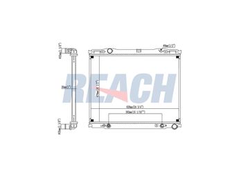 Su Radyatörü  RADISEN RR 66657  253103E300 253113E300 253103E020 253103E050 253103E056 253113E050