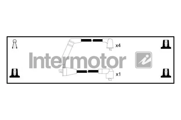 Buji Kablosu  Mitsubishi L 200/300/400 (P00)(1986->)  PARTS-MALL PEA-E66-S