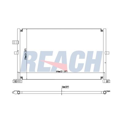 Klima Radyatörü  Ford Mondeo S.Wagon (GE)(2000->)  KRAFTVOLL 08060114