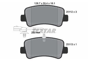 Fren Disk Balata Arka TEXTAR 2511201  440600264R 4406000Q3A D406000Q1JVA 4406000Q2H 4406000Q1J 4406000Q0H 4406000Q3F 4406000Q0L 4406237 4502882 95521679 95530604 95513821 93167662 95528496 4420066 95599842 95528436 440603321R 7485121752 8660004443 7485133241 440601186R 440602070R 440601147R 440604591R