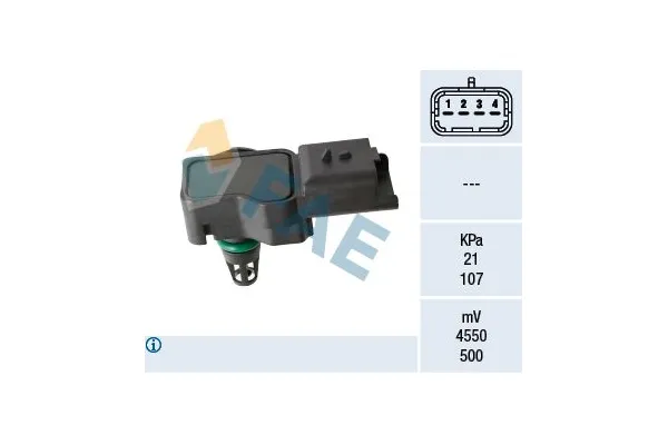 MAP Sensörü  MINI Countryman (R60)(2010->2016)  ZEGEN ZMPS1104