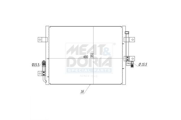 Klima Radyatörü  BRUCKE 46826683