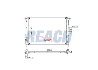 Su Radyatörü  BEHR CR 1764 000S  8200735039 214100980R