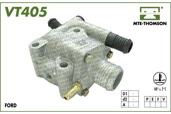 Termostat Gövdesi  EUROCRAFT EU F24245-043