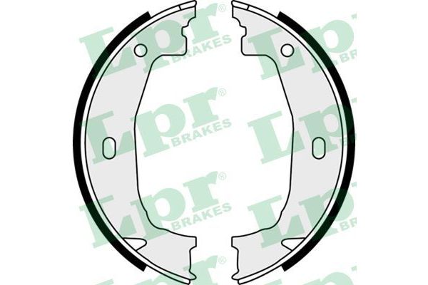 Fren Pabuçlu Balata Arka BMW 3 Serisi Cabrio (E93)(2006->)  LPR 08100