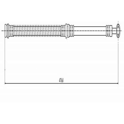 Fren Hortumu Ön Sağ veya Sol CAVO C900 134A