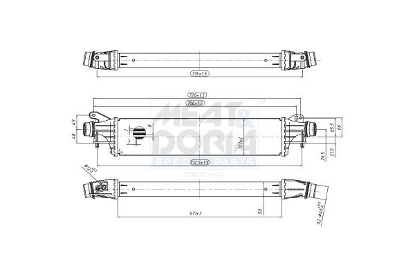 Turbo Radyatörü  MAHER 14768