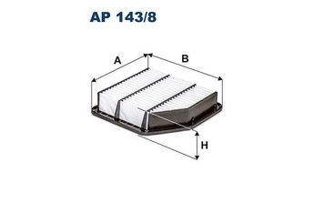 Hava Filtresi  FILTRON AP 143/8  1780131110