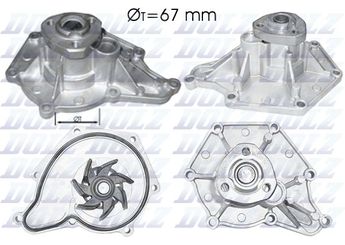 Devirdaim Su Pompası  DOLZ A213  6E121005F 6E121005D 06E121005D 06E121005F 6E121005N 06E121005N 6E121008N 06E121008N 6E121018A 06E121018A 6E121018AX 06E121018AX 6E121018D 06E121018D 6E121018DX 06E121018DX 95510603310