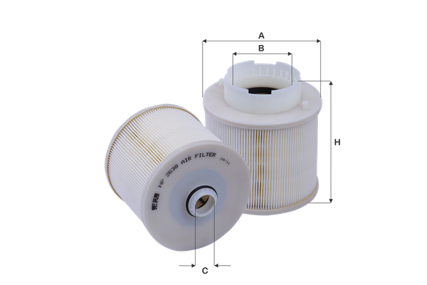 Hava Filtresi  Audi A6 Allroad Quattro (4FH)(10.2008->)  FIL FILTRE HP2638