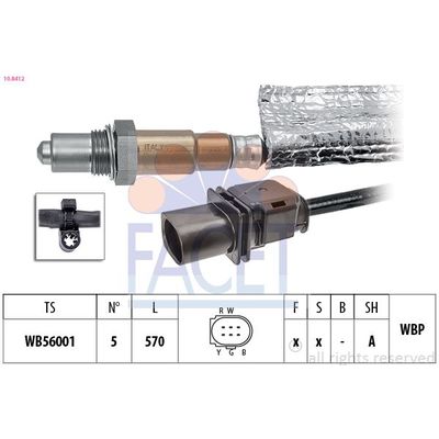 Oksijen (Lambda) Sensörü  FACET 10.8412