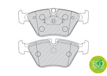 Fren Disk Balata Ön FERODO FDB4752  34116754705 34111164629 34112357229 34113404362 34116750148 34116761243 34116779652 SFP000040