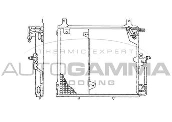 Klima Radyatörü  MGA 82413  1248301370 1248302170
