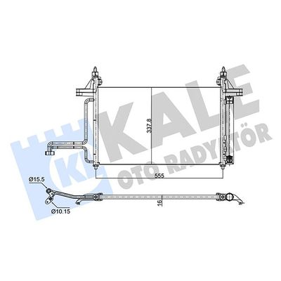 Klima Radyatörü  KALE 350575