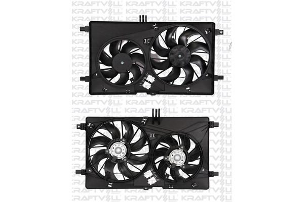 Radyatör Fan ve Motoru  KRAFTVOLL 08120026