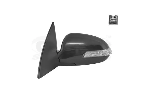 Dikiz Aynası Dış Sol Hyundai i30 (FD)(06.2007->)  MAHER 02676