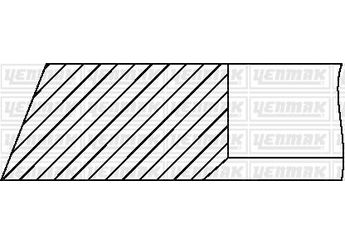 Segman (92.00MM-STD)  YENMAK 91-09123-000  