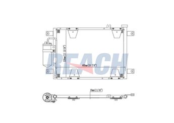 Klima Radyatörü  VALEO 814444  9531065D129531065D119531065D10 9531065D00 9531065D10 9531065D11 9531065D12 9531065D30 95310-65D00