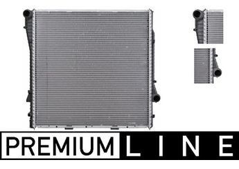 Su Radyatörü  MAHLE CR 565 000P  15200B 15200A 15200C 15200D OK72A 1439101 1 439 101 17101439101