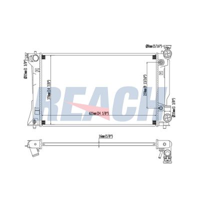 Su Radyatörü  ORİS BOP186026