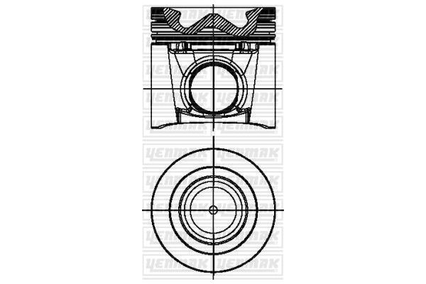 Piston (96.40MM-0.60)  Citroen Jumper P.Van (06.2014->)  YENMAK 31-04836-060