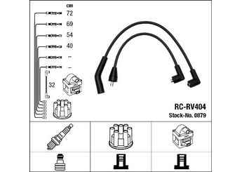 Buji Kablosu  NGK 0879  T231B