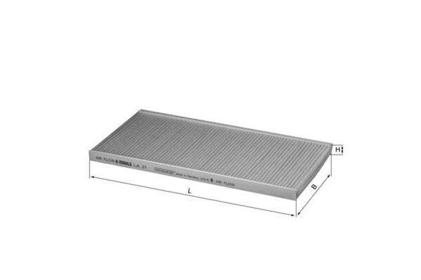 Polen Filtresi  Opel Tigra (1994->)  MAHLE LA 21