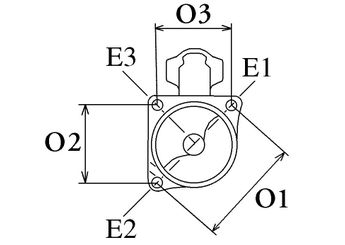 Marş Dinamosu  HC-CARGO F 032 111 910  1516656R 1352290 1357709 1358639 571168 571427 571463