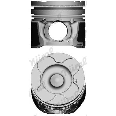 Piston (75.00MM-STD) (0.20MM KISA)  KONEKS 229395