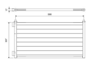 Klima Radyatörü  VALEO 818017  46821270