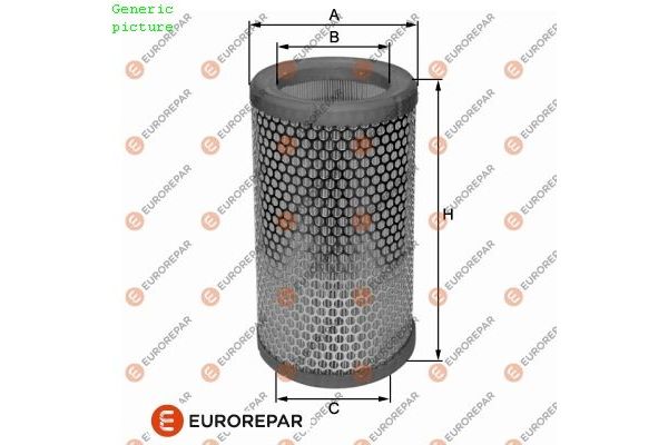 Hava Filtresi  Renault Laguna (B56)(04.1998->)  EUROREPAR 1680335280