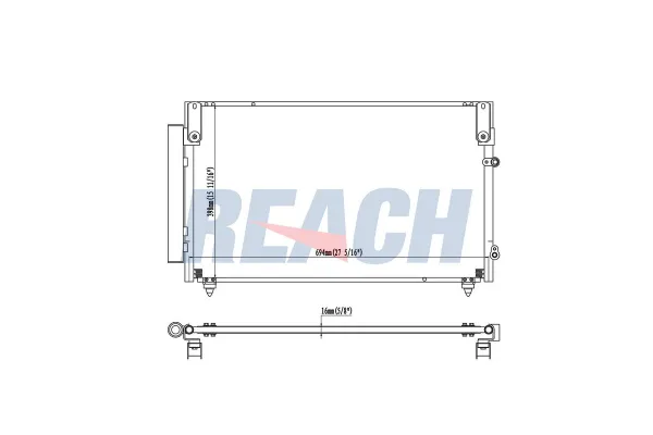 Klima Radyatörü  Lexus GS 300 (JZS160)(1998->)  MAHLE AC 476 000S