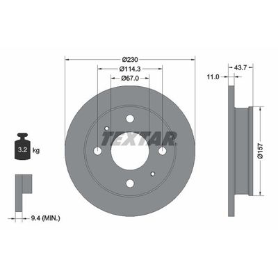 Fren Disk Ayna Ön Sağ ve Sol EUROREPAR 1618876580