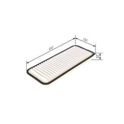Hava Filtresi  Toyota iQ (NUJ1/NGJ1/KGJ1)(11.2008->)  BOSCH F 026 400 154