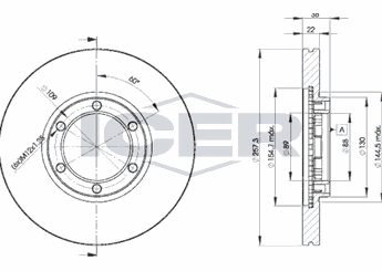 Fren Disk Ayna Ön Sağ ve Sol BSG 41-210-004  94172 94172376 8941723761 8-94172-376-1 8941733440 8-94173-344-0 8943619271 8-94361-927-1 8943724350 8-94372-435-0 569801 5 69 801 94372435