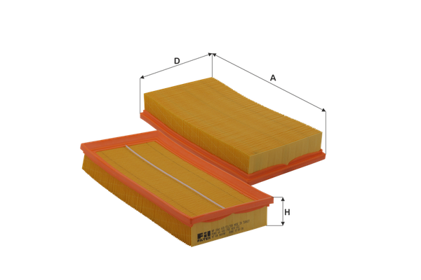 Hava Filtresi  Ford Ka (CCQ)(09.1996->)  FIL FILTRE HP2042