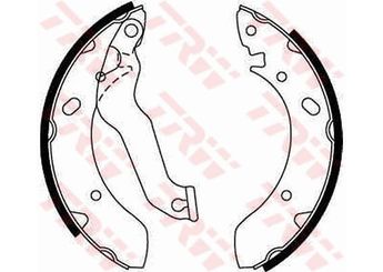 Fren Pabuçlu Balata Arka SANGSIN SA062  5830529A00 5830528C00 5830528B00 5830528A00 58305-28A00 58305-28B00 58305-28C00 58305-29A00