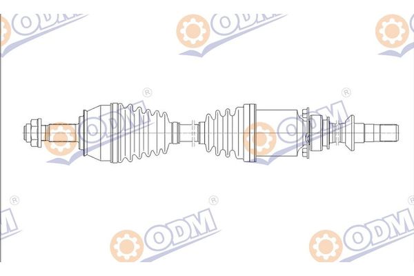 Aks Komple Ön Sağ ODM FI-8-8555